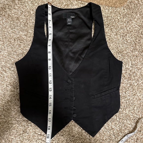 H&M size 4 women’s tuxedo vest - Picture 5 of 6